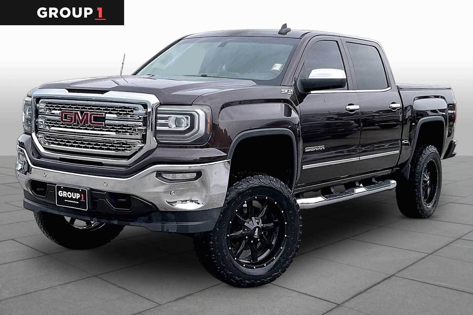 Used 2016 MAHOGANY METALLIC GMC SLT image 1