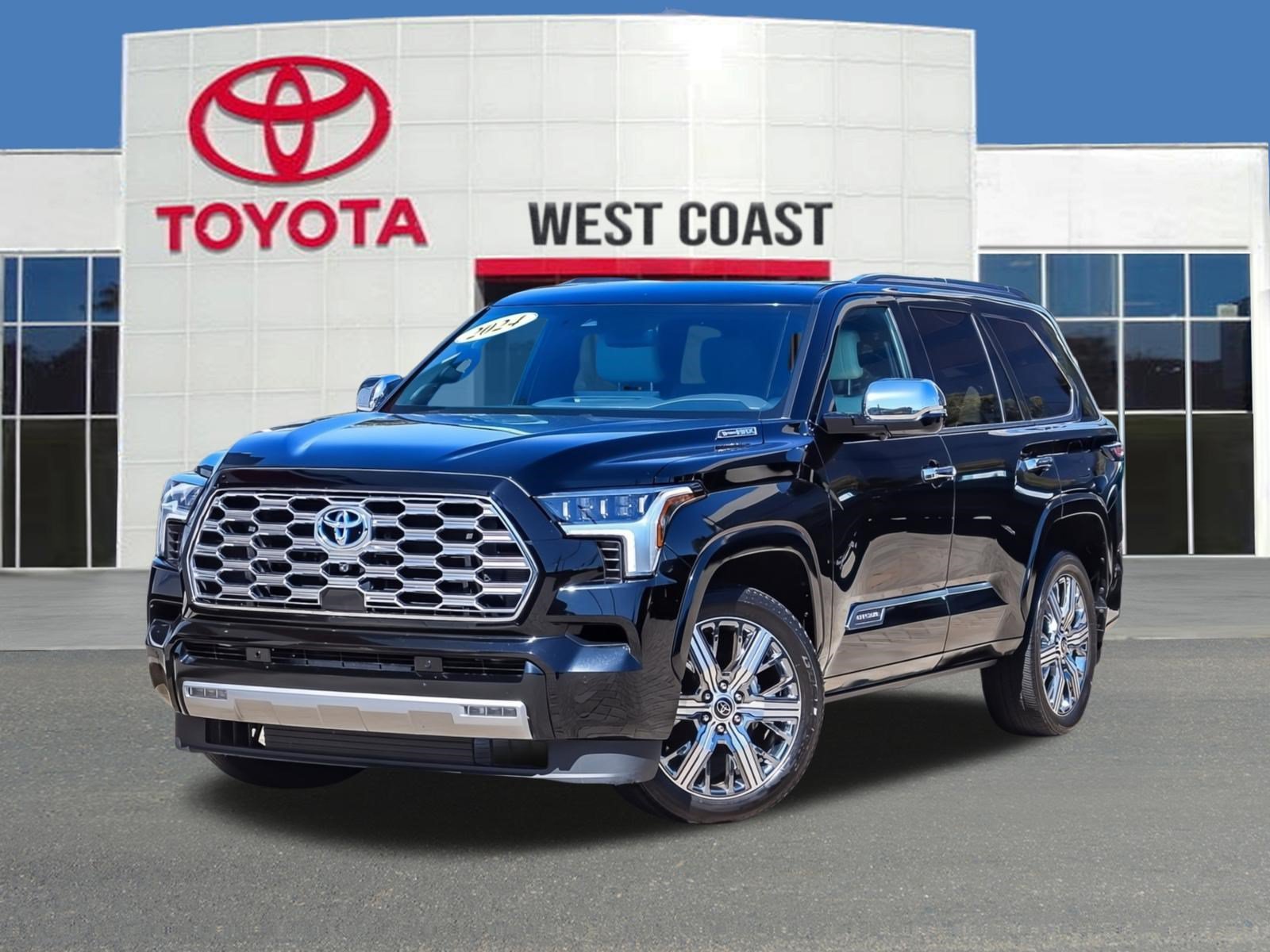 Used 2024 Midnight Black Metallic Toyota Capstone image 1
