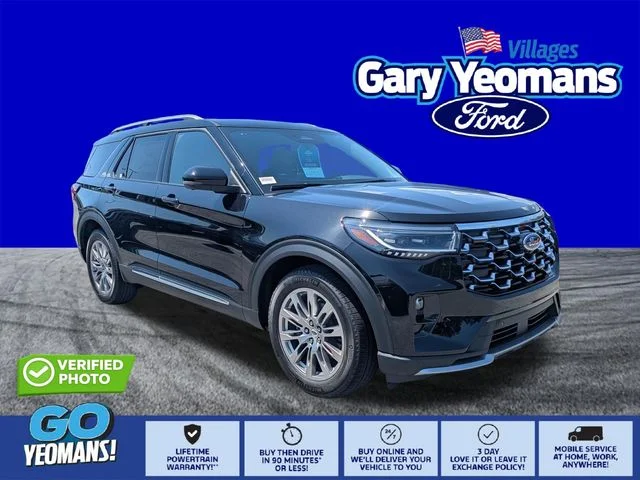 New 2026 Agate Black Metallic Ford Platinum™ image 1