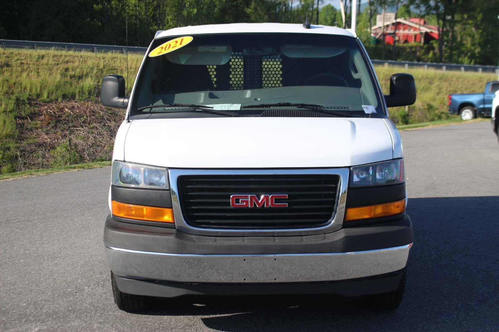 Used 2021 GMC Savana Cargo Work Van with VIN 1GTW7AF7XM1264813 for sale in Morganton, NC