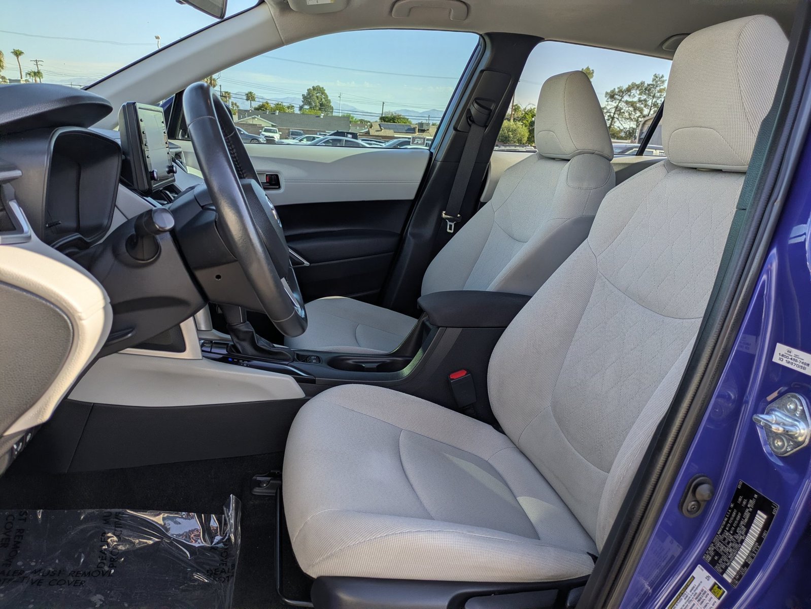 Used 2022 Blue Crush Metallic Toyota LE image 15