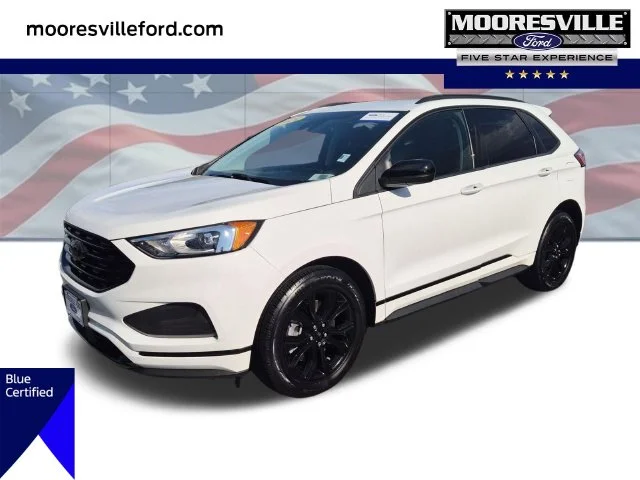 Used 2024 White Ford SE image 1