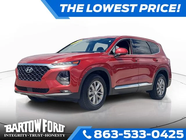 Used 2020 Red Hyundai SEL image 1