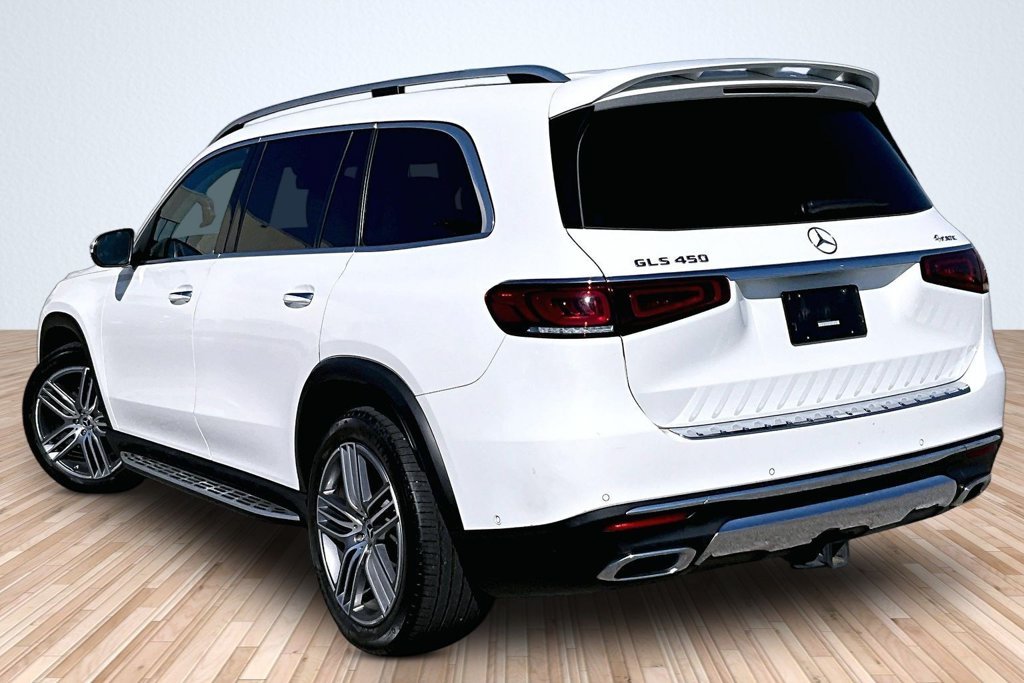 Used 2022 White Mercedes-Benz GLS 450 image 10