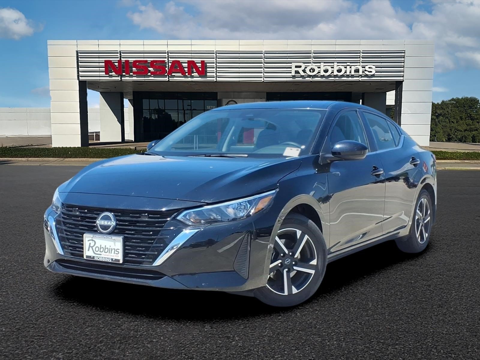 Super Black 2025 Nissan Sentra SV FWD Sedan Front-Wheel Drive