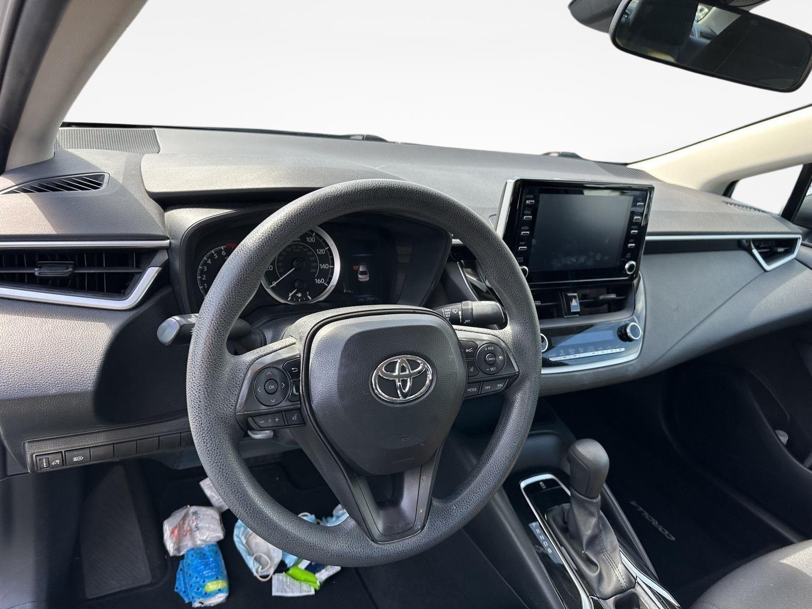 Used 2020 Celestite Gray Metallic Toyota LE image 10