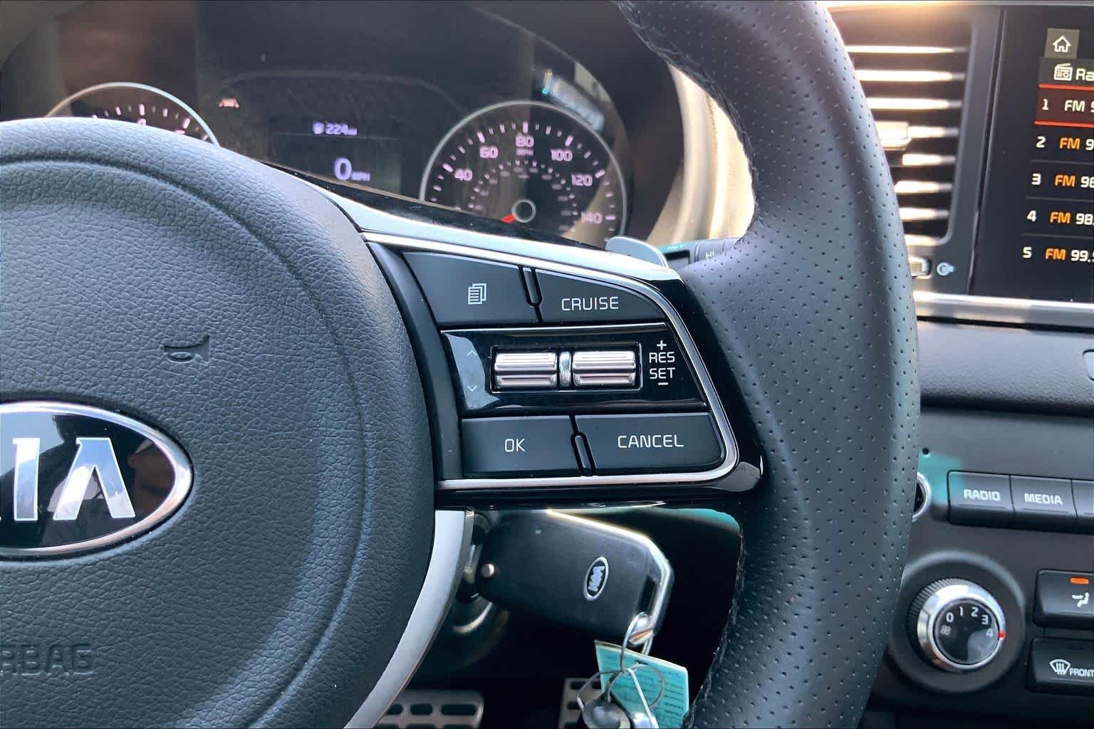 Used 2021 Black Cherry Kia S image 24