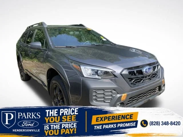 Used 2025 Magnetite Gray Metallic Subaru Wilderness image 1