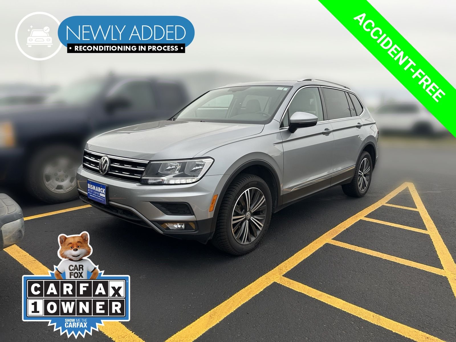 Used 2019 Silver Volkswagen 2.0T SE image 1