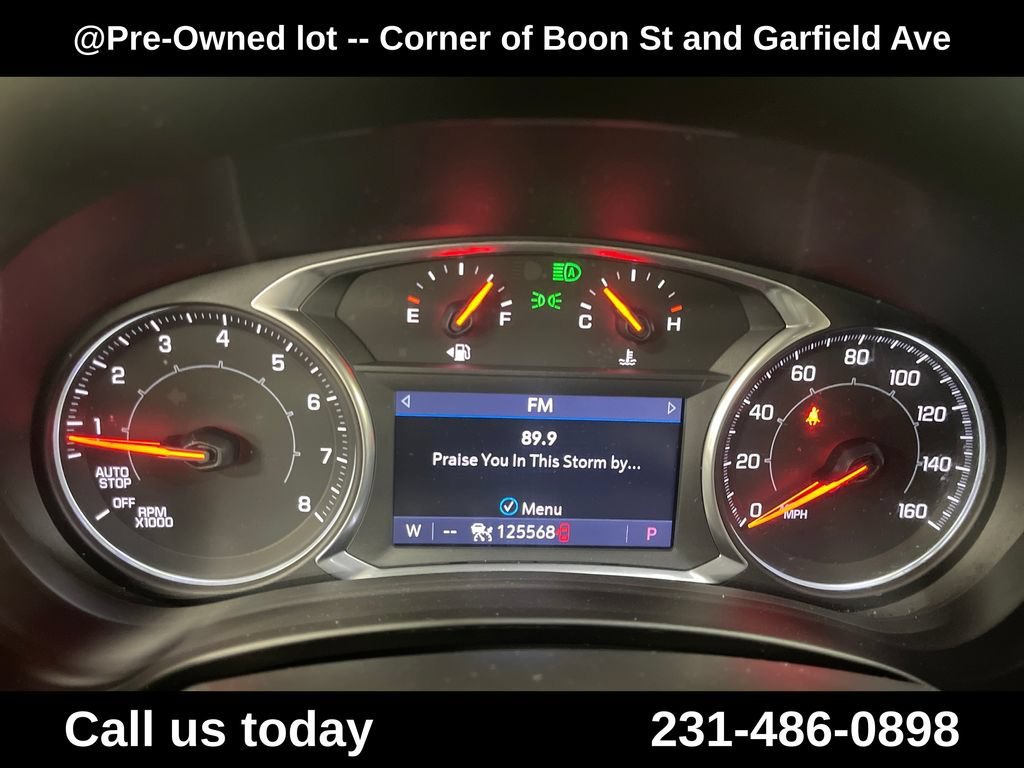 Used 2020 BLUE EMERALD METALLIC GMC SLT image 22
