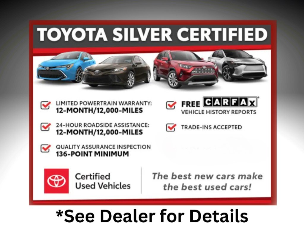 Used 2021 Blizzard Pearl/Midnight Black Metallic Toyota Hybrid XSE image 3