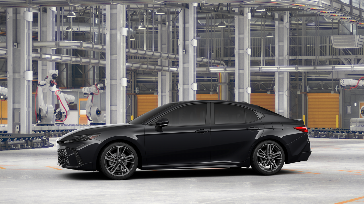 New 2026 Midnight Black Metallic Toyota XSE image 3