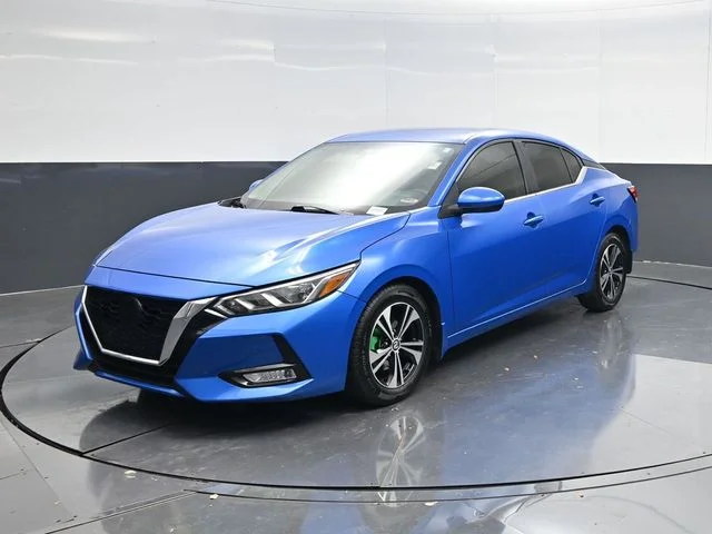 Used 2022 Blue Nissan SV image 7