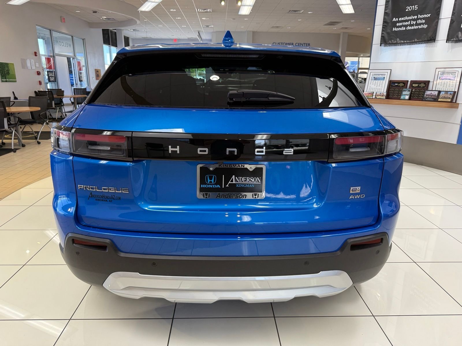 New 2026 Pacific Blue Metallic Honda EX image 7
