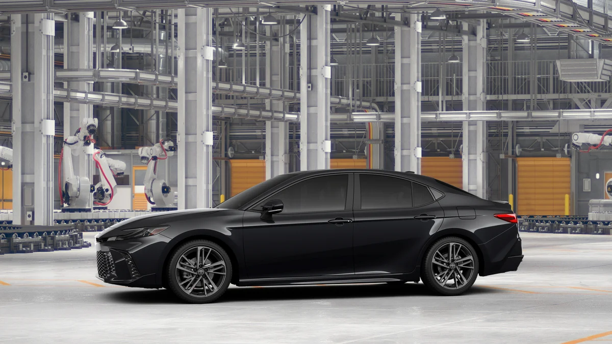 New 2026 Midnight Black Metallic Toyota XSE image 3