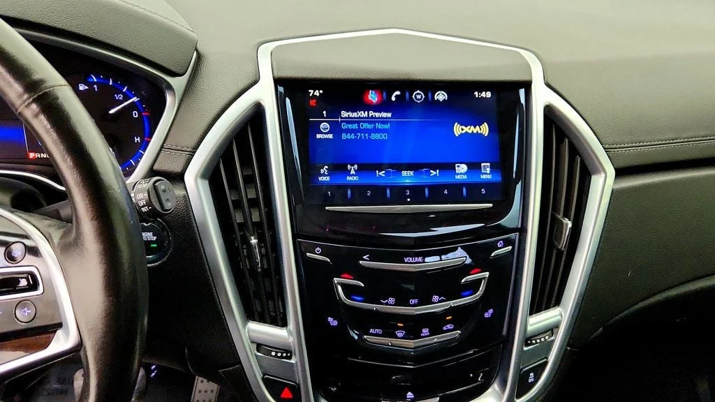 Used 2015 Black Raven Cadillac FWD 4dr Luxury Collection w/ Driver Awareness Pkg image 18
