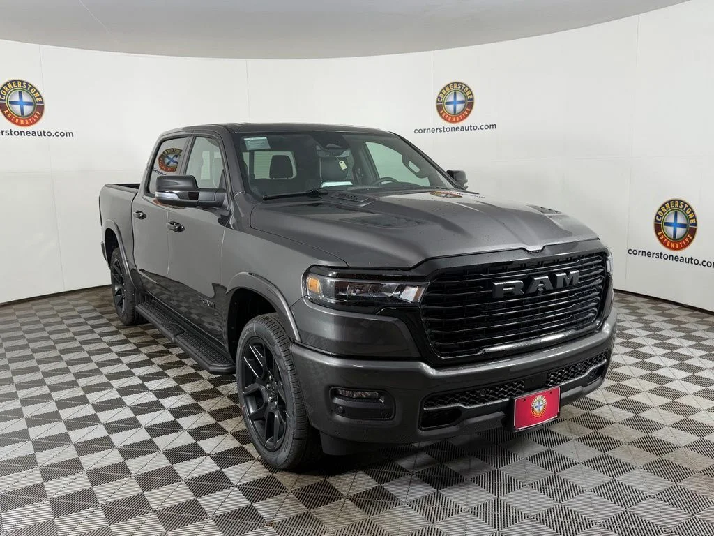 New 2026 Granite Crystal Metallic Clear-Coat Exterior Paint RAM Laramie image 16