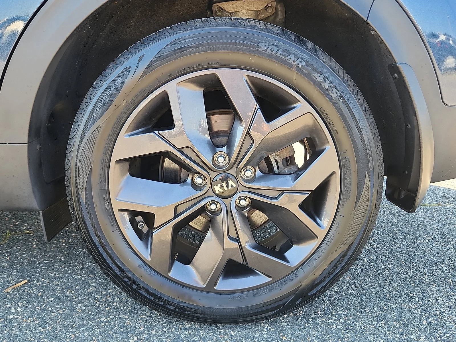 Used 2022 Blue Kia LX image 8
