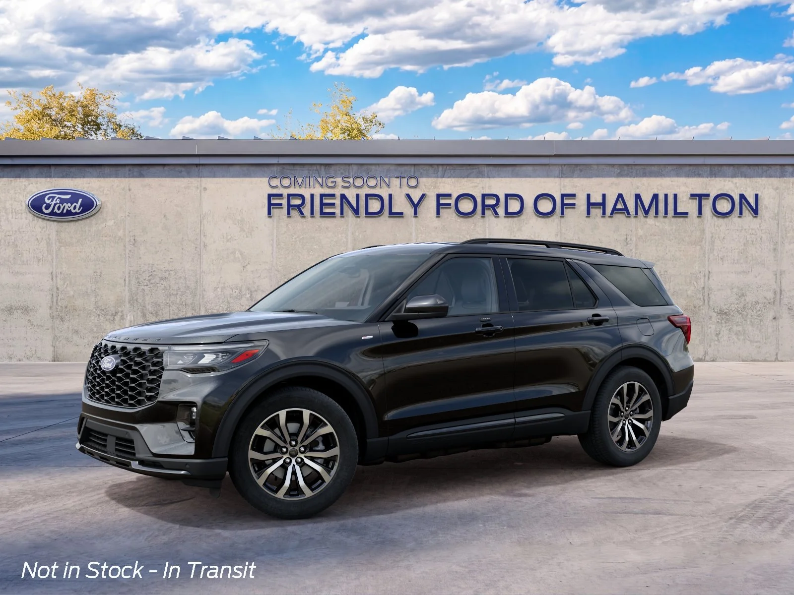 New 2027 Agate Black Metallic Ford ST-Line image 1