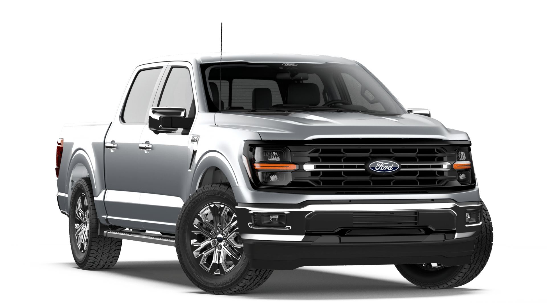 New 2026 Iconic Silver Metallic Ford XLT image 4