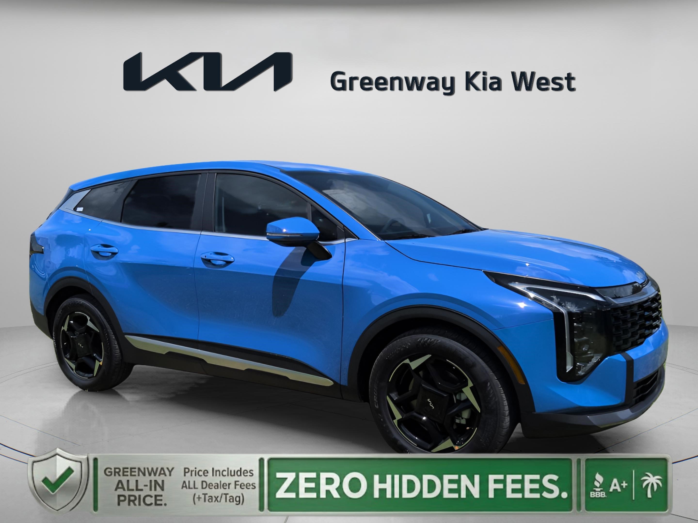 New 2026 Nebular Blue Kia EX image 1