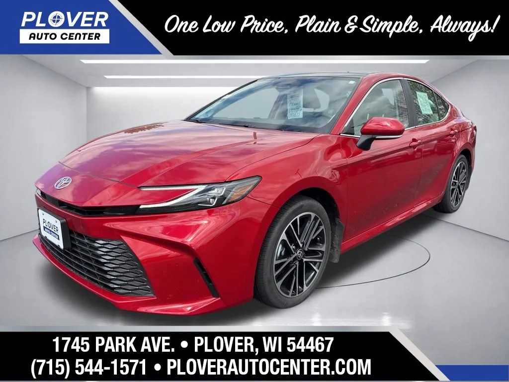 Used 2025 Supersonic Red Toyota XLE image 1