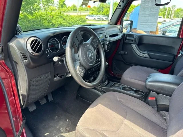 Used 2013 Deep Cherry Red Crystal Jeep Sport image 22