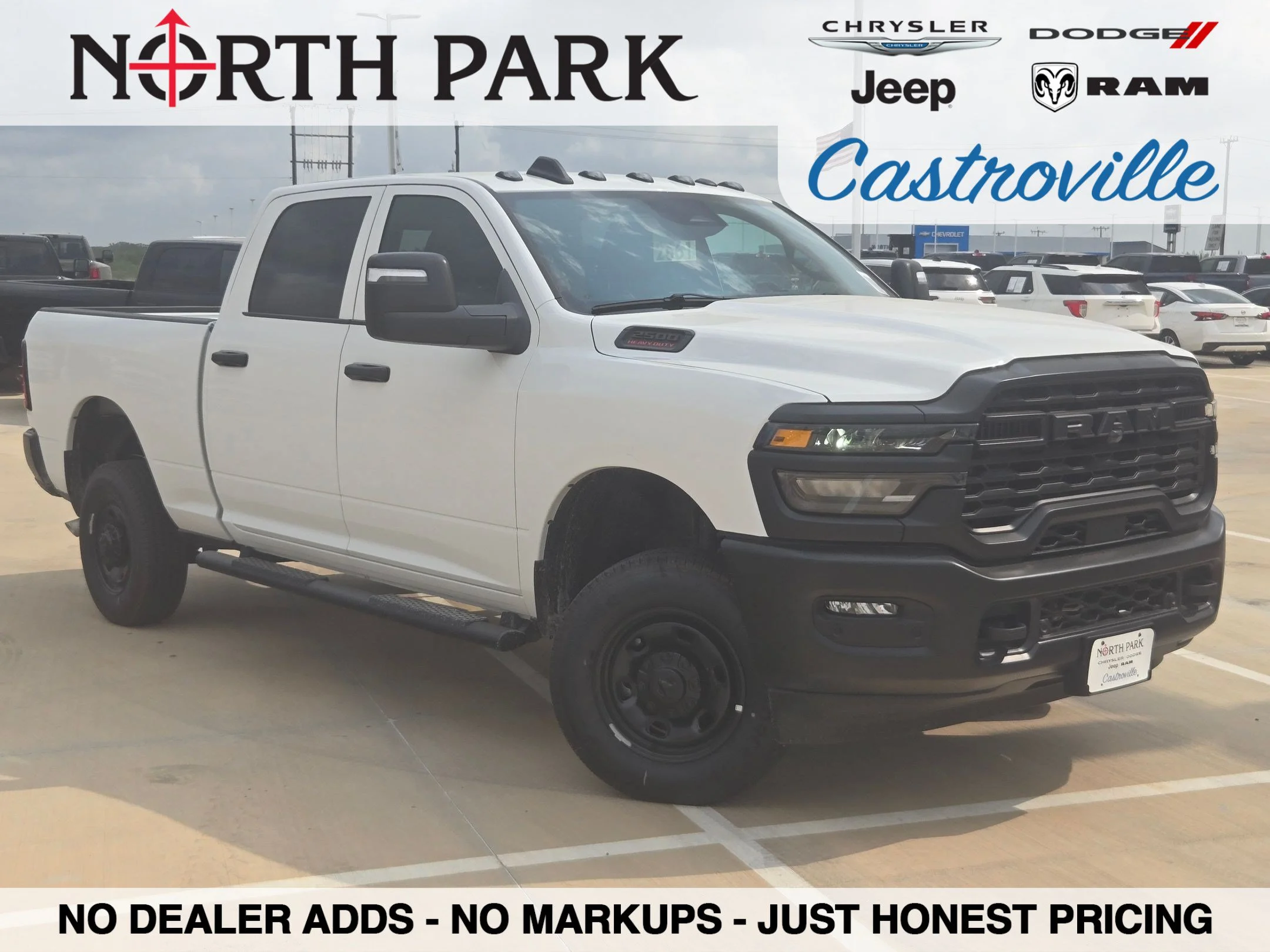 New 2026 Bright White Clearcoat RAM Tradesman image 1