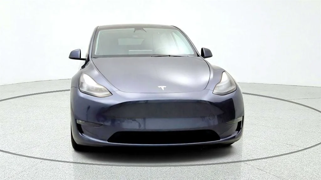 Used 2022 Midnight Silver Metallic Tesla Performance AWD image 2