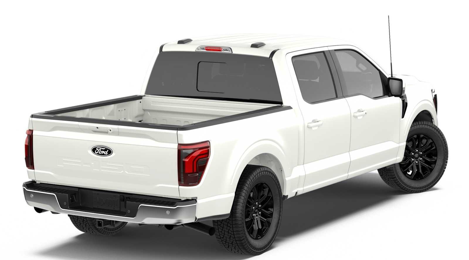 New 2026 White Ford 4X4 CREW LARIAT image 3