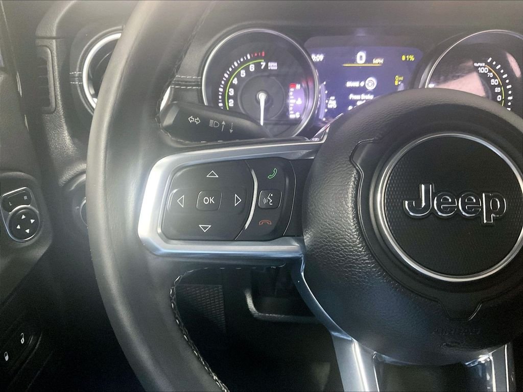 Used 2023 Black Clearcoat Jeep Sahara 4xe image 22
