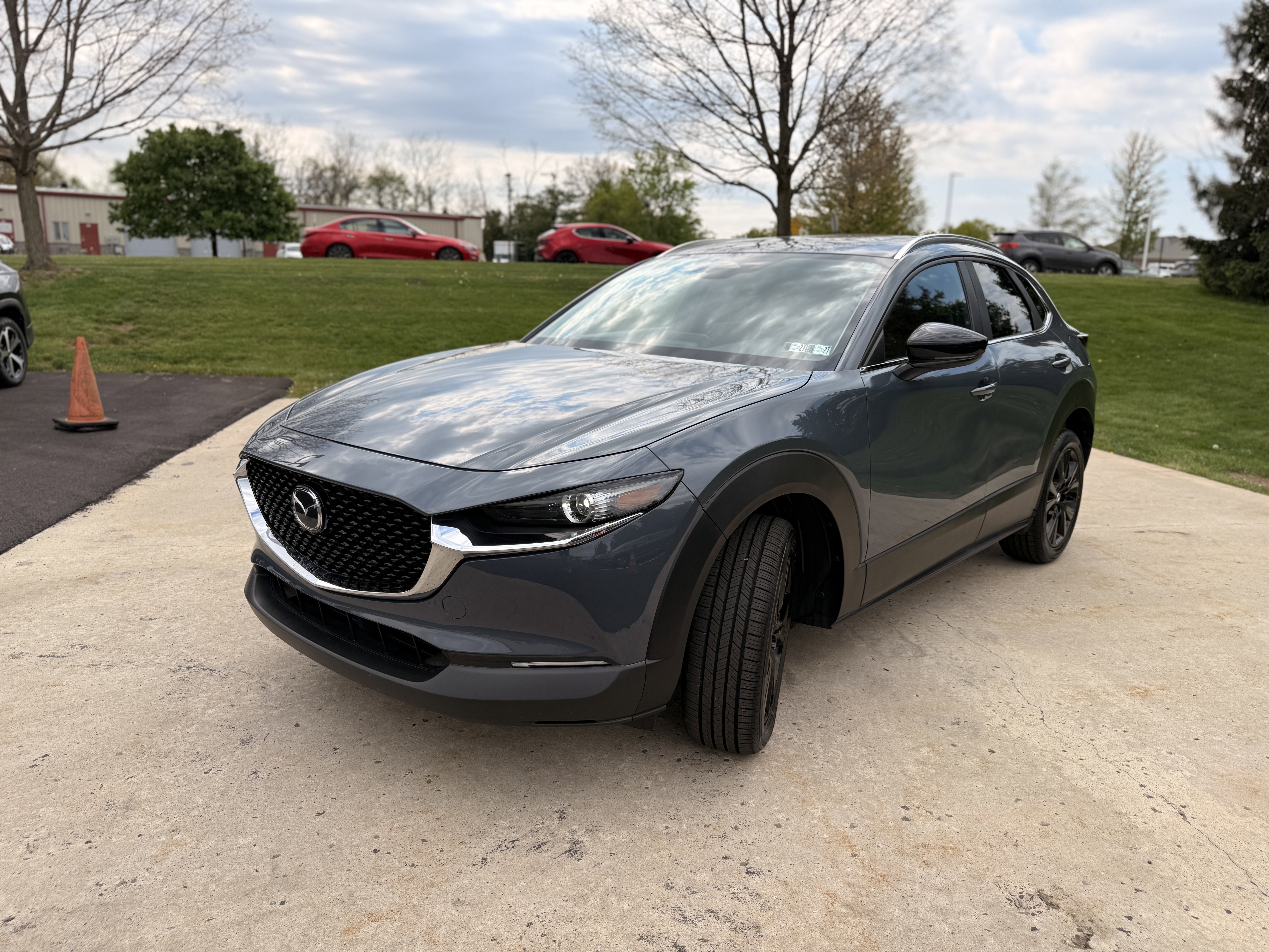 Used 2024 Polymetal Gray Metallic Mazda 2.5 S Carbon Edition image 10