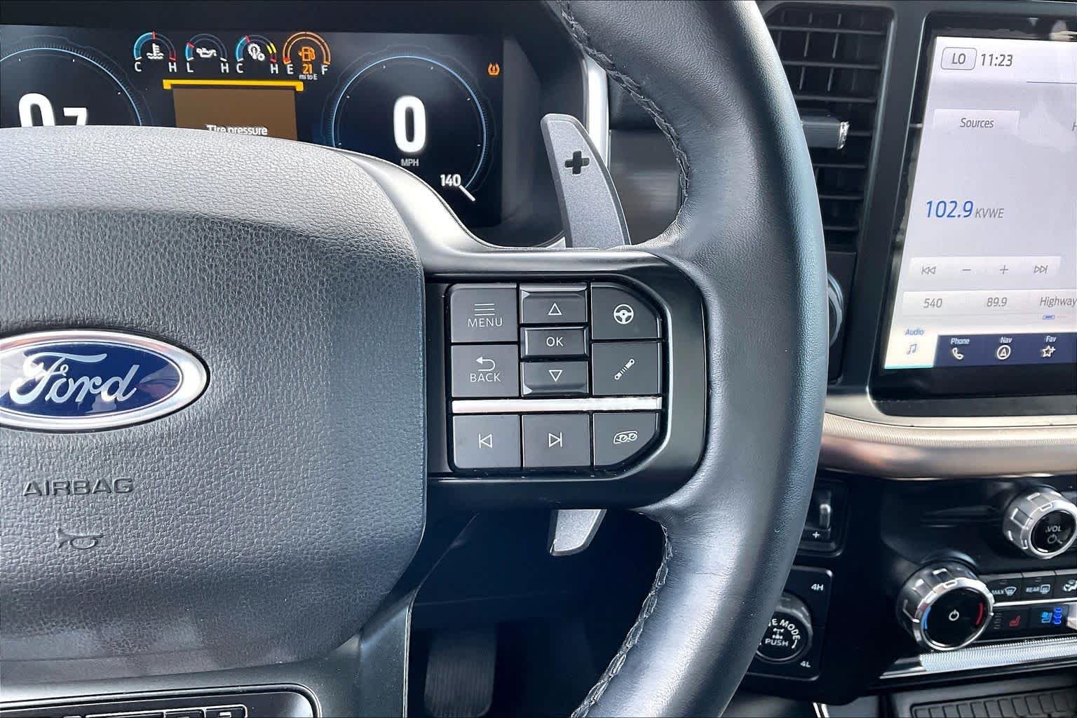 Used 2023 Azure Gray Metallic Tri-Coat Ford Raptor image 24