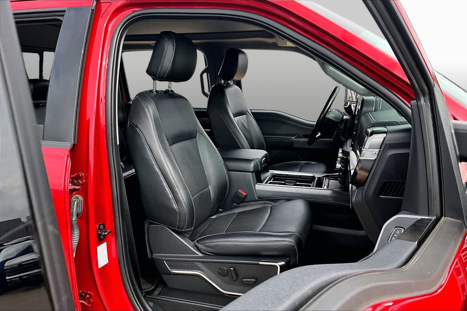 Used 2024 Rapid Red Metallic Tinted Clearcoat Ford LARIAT image 9