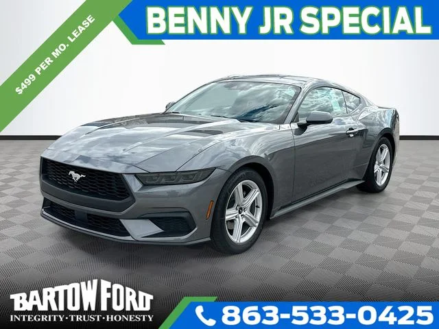 New 2026 Gray Metallic Ford EcoBoost image 1