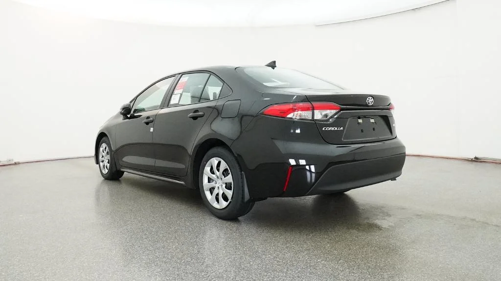New 2026 Midnight Black Metallic Toyota LE image 5
