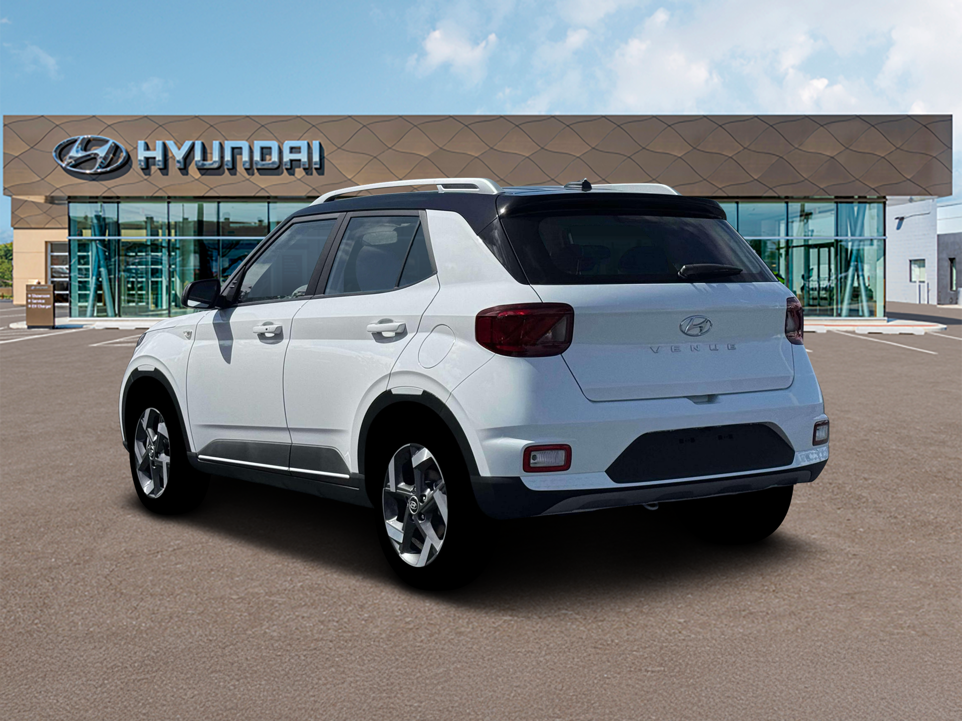 New 2026 Lunar White w/Black Roof Hyundai SEL w/Two-Tone Roof image 5