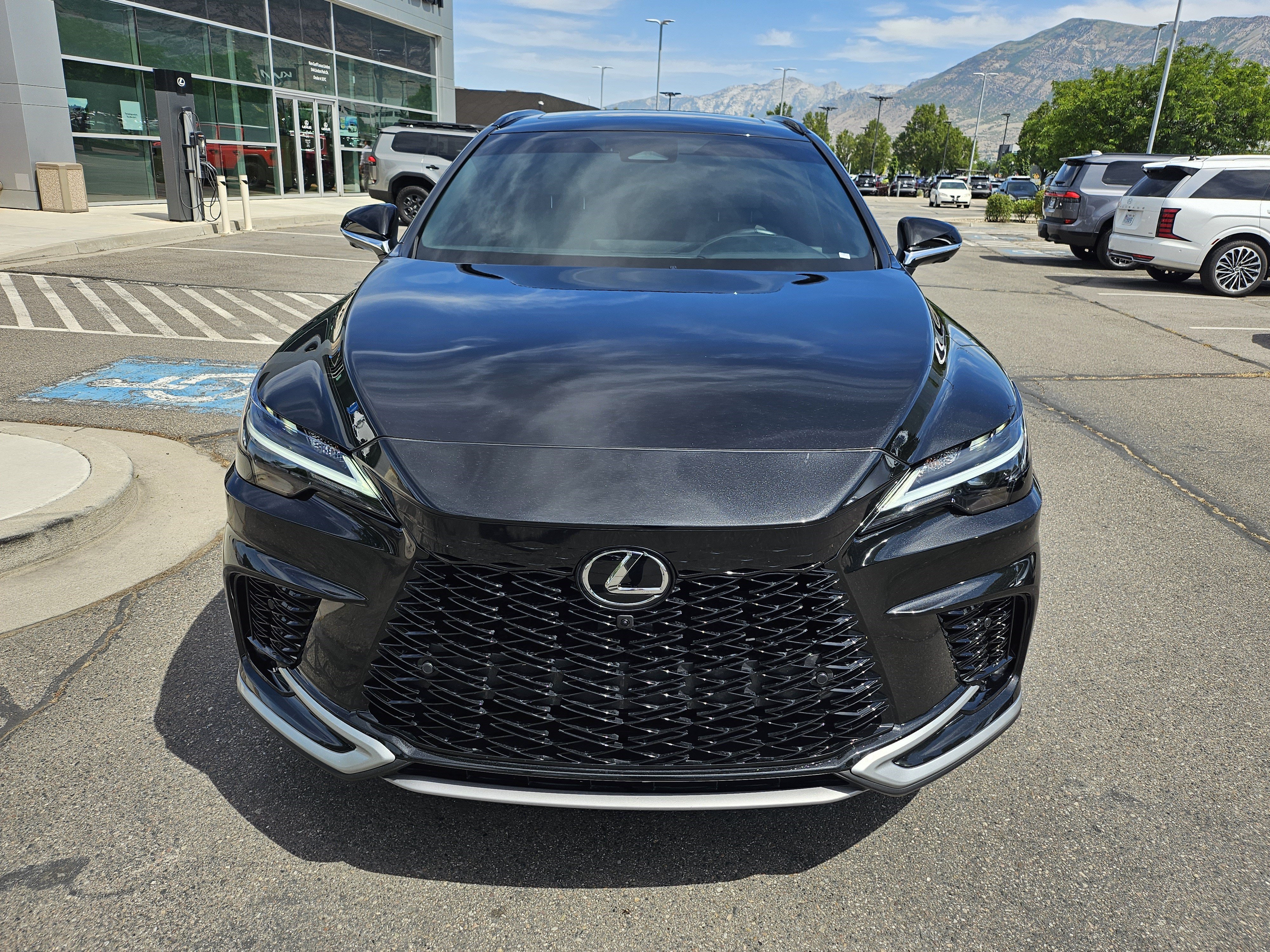 Used 2026 Black Lexus 350h F SPORT Design image 2