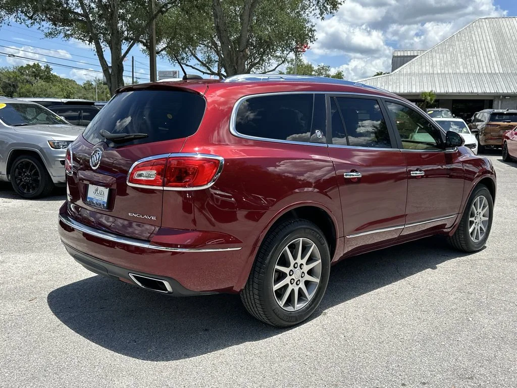 Certified Used 2017 Crimson Red Buick Leather Group image 7
