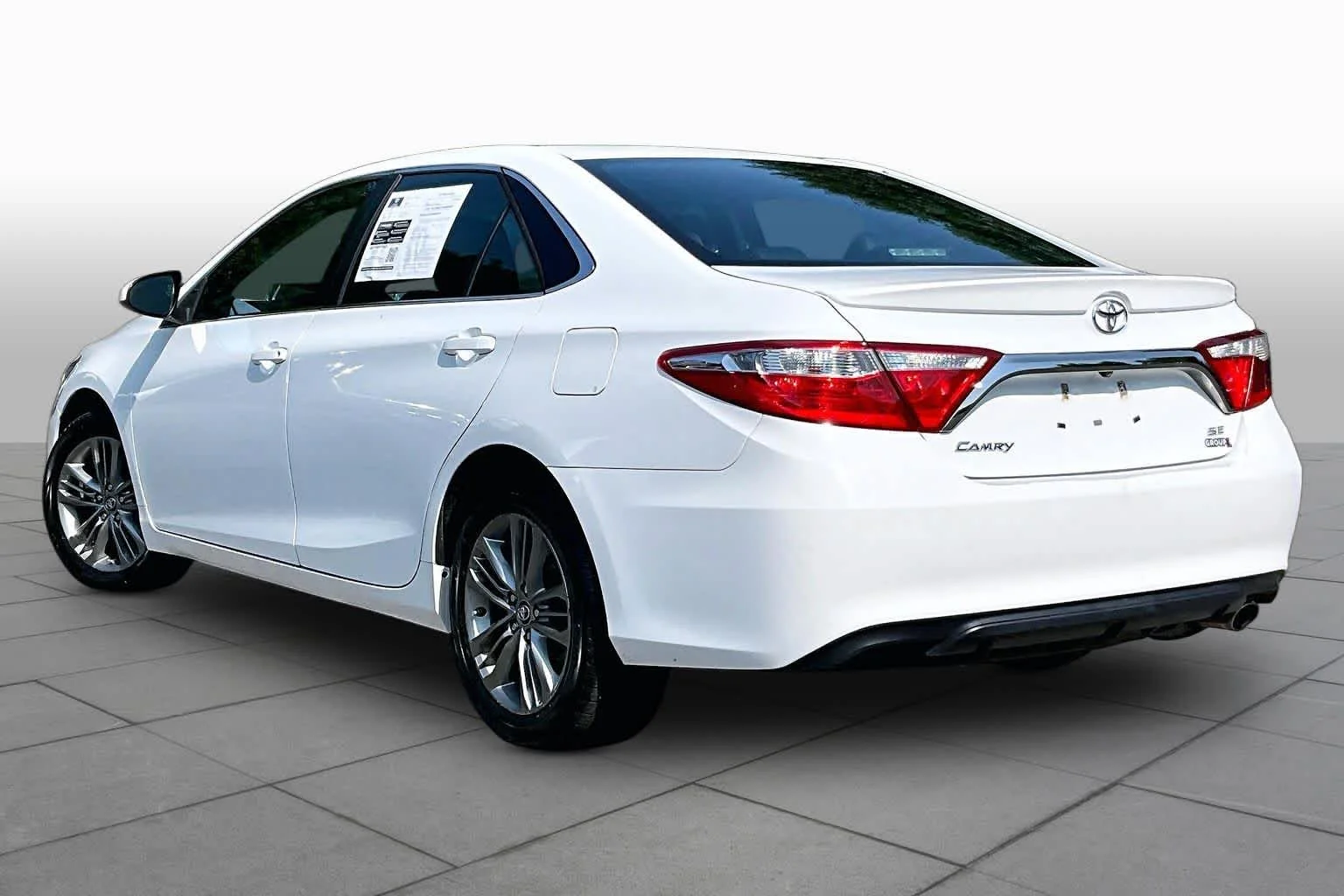 Certified Used 2017 Super White Toyota LE image 12