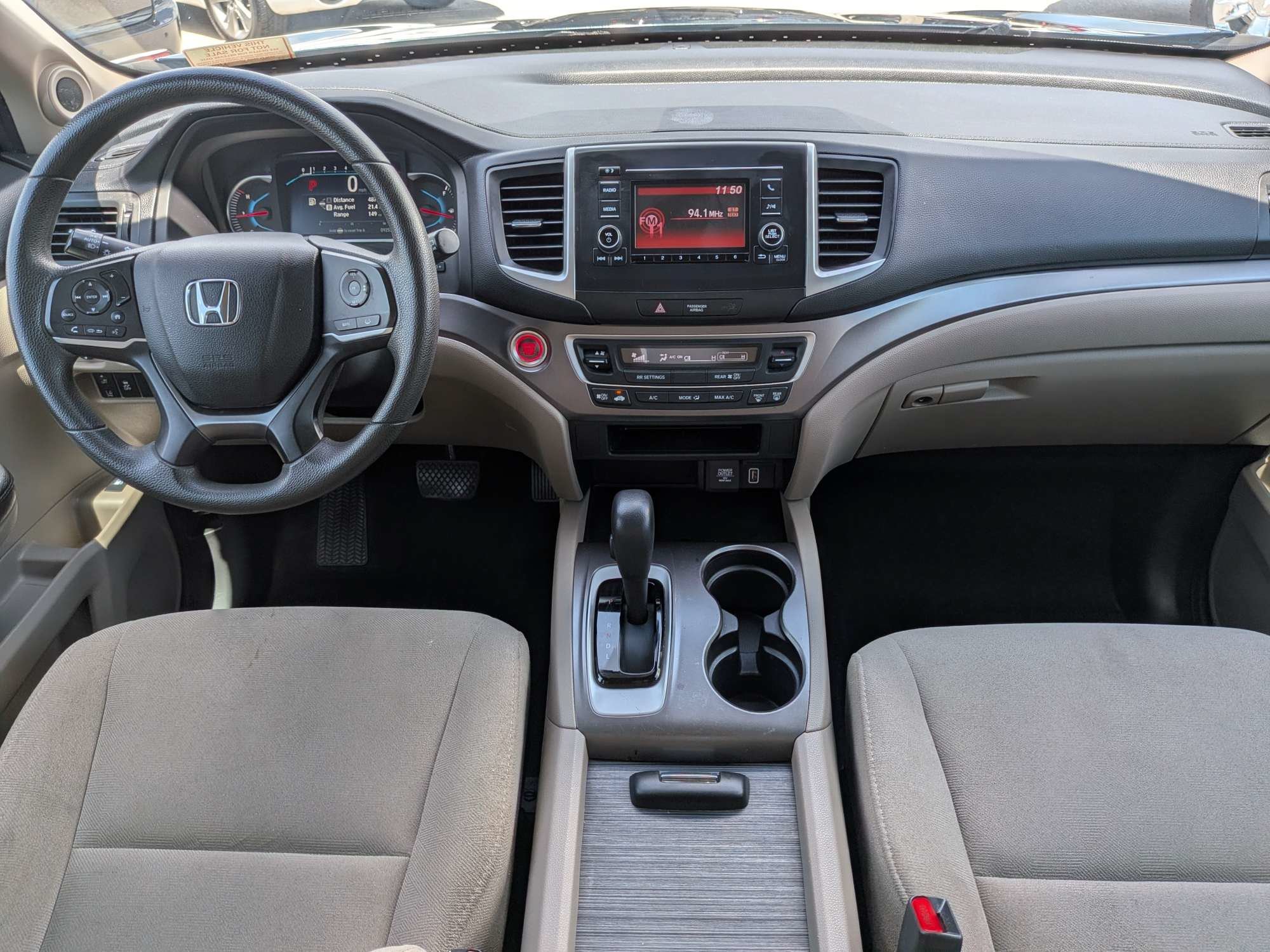 Used 2019 Crystal Black Pearl Honda LX image 17