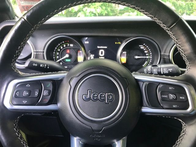 Used 2023 White Jeep Sahara 4xe image 26
