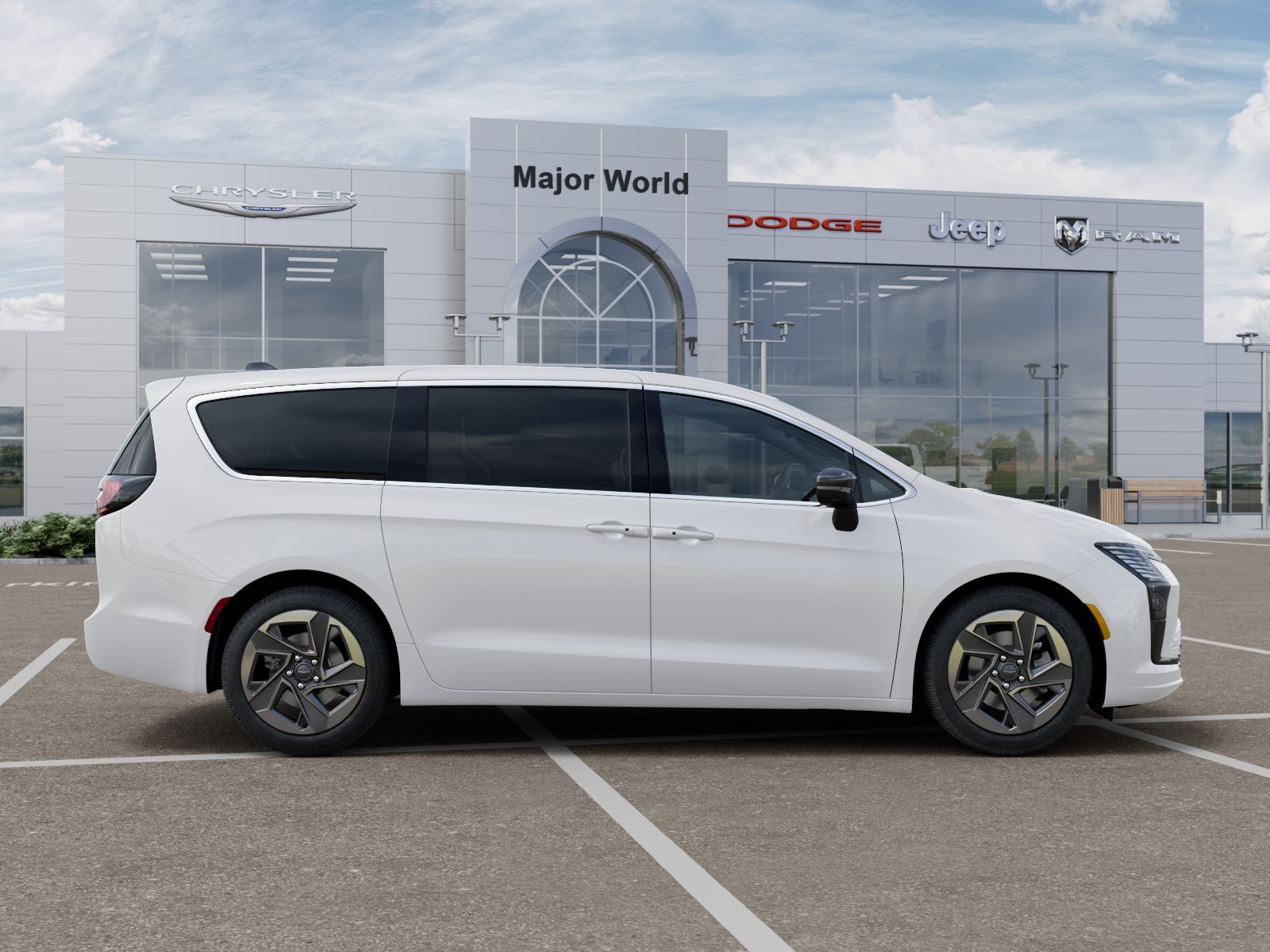 New 2027 Bright White Clear-Coat Exterior Paint Chrysler Limited image 21