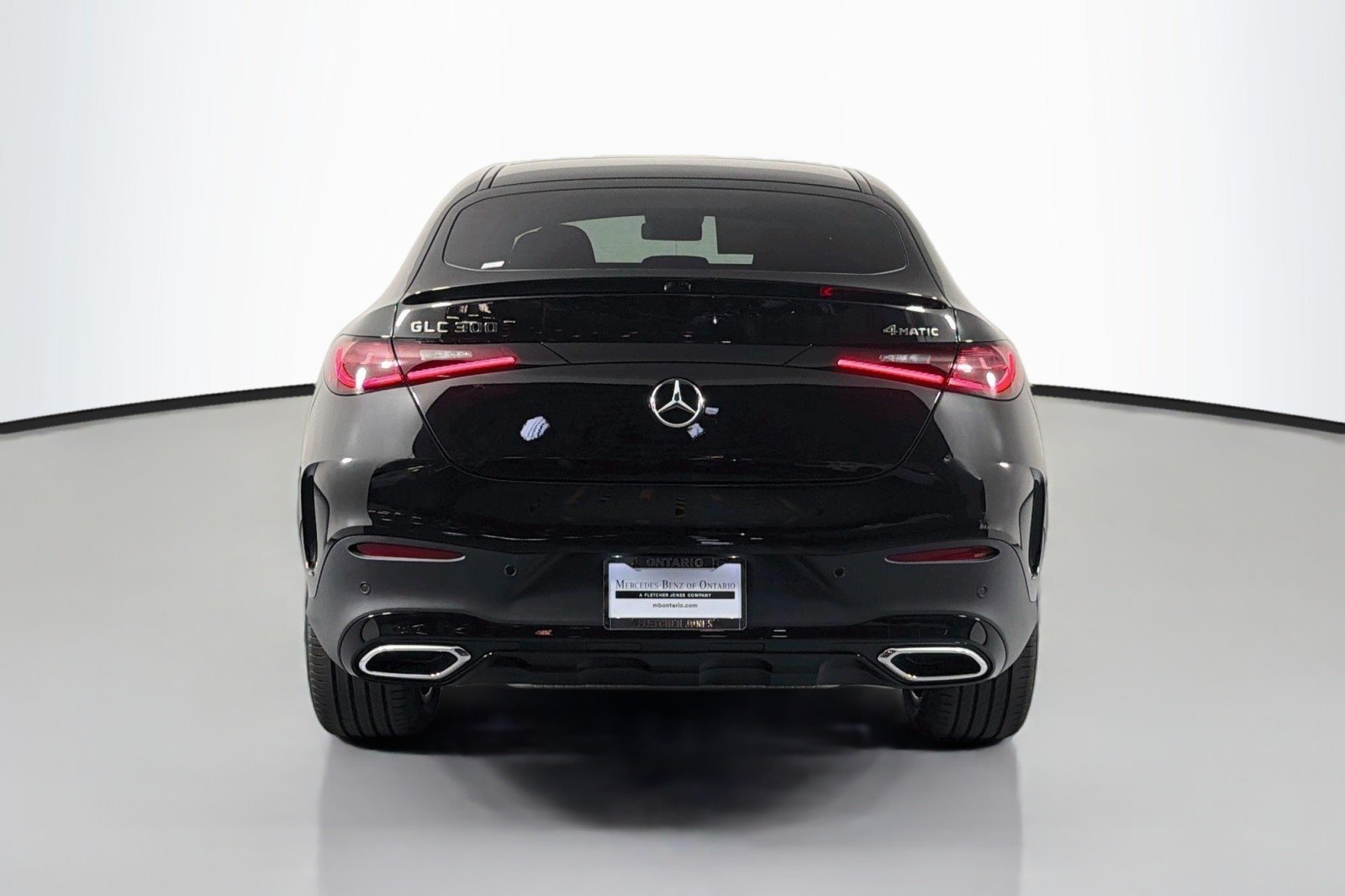 New 2027 Black Mercedes-Benz GLC 300 4MATIC® Coupe image 3