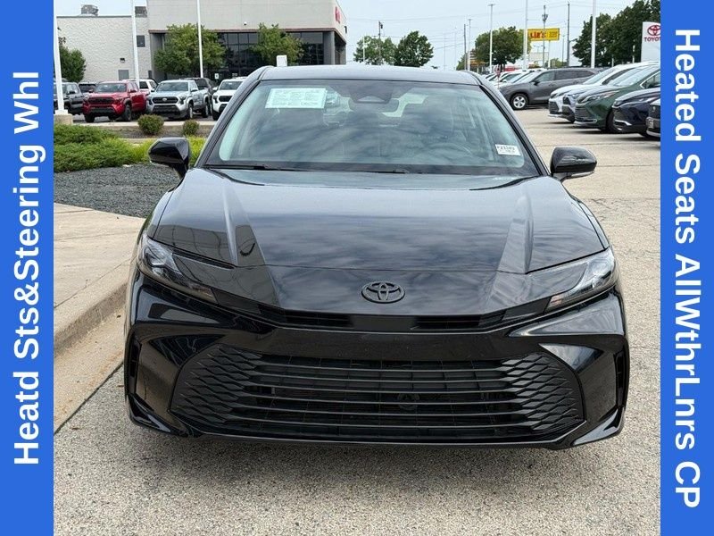 Used 2025 Midnight Black Metallic Toyota LE image 8