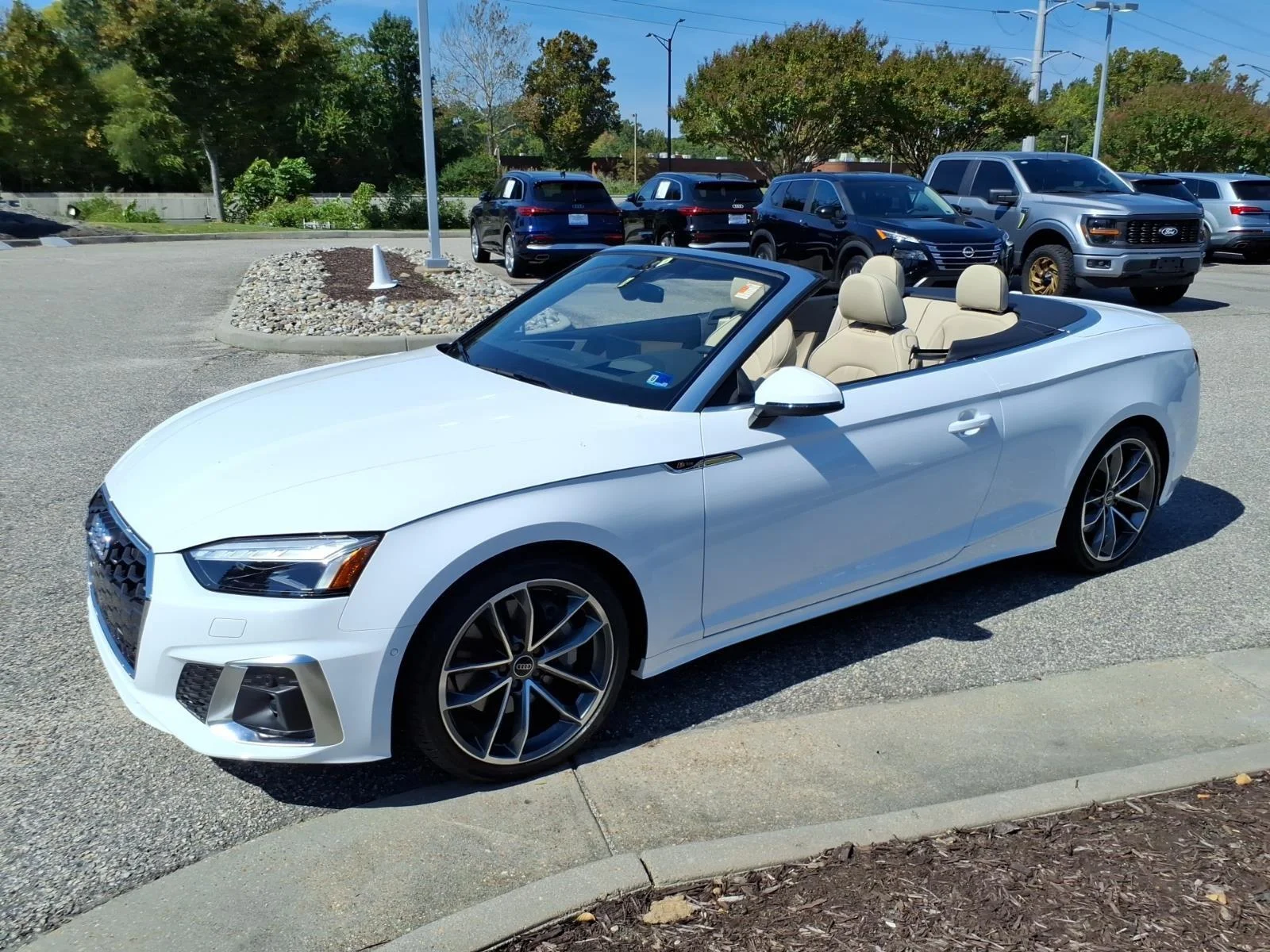 Certified Used 2024 Arkona White/Black Roof Audi S line Prestige image 11
