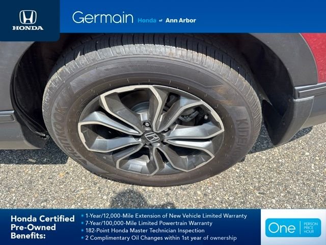 Certified Used 2021 Radiant Red Metallic Honda AWD EX-L image 13