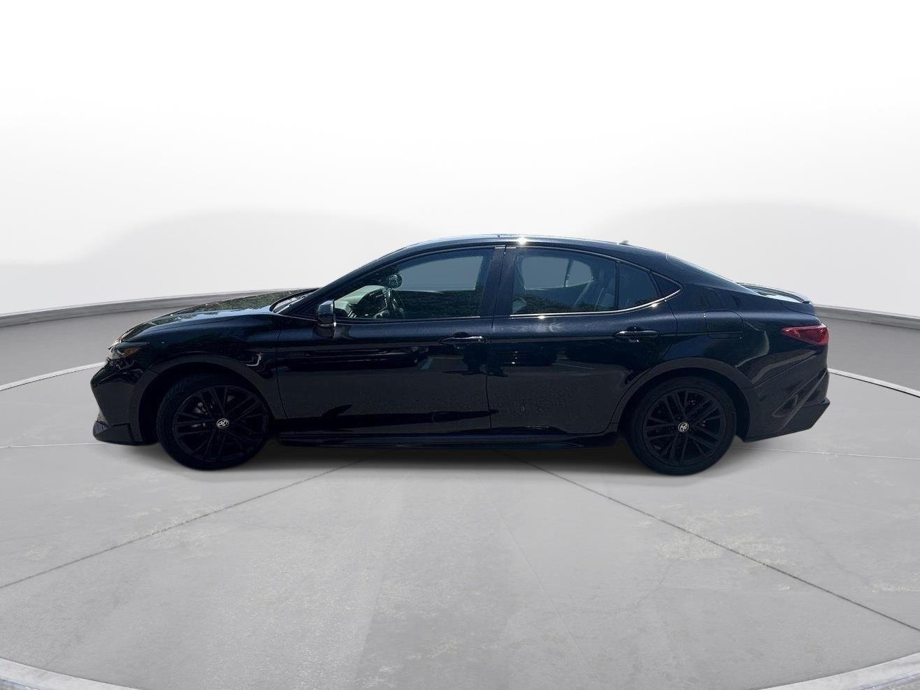 Used 2025 Midnight Black Metallic Toyota SE image 9