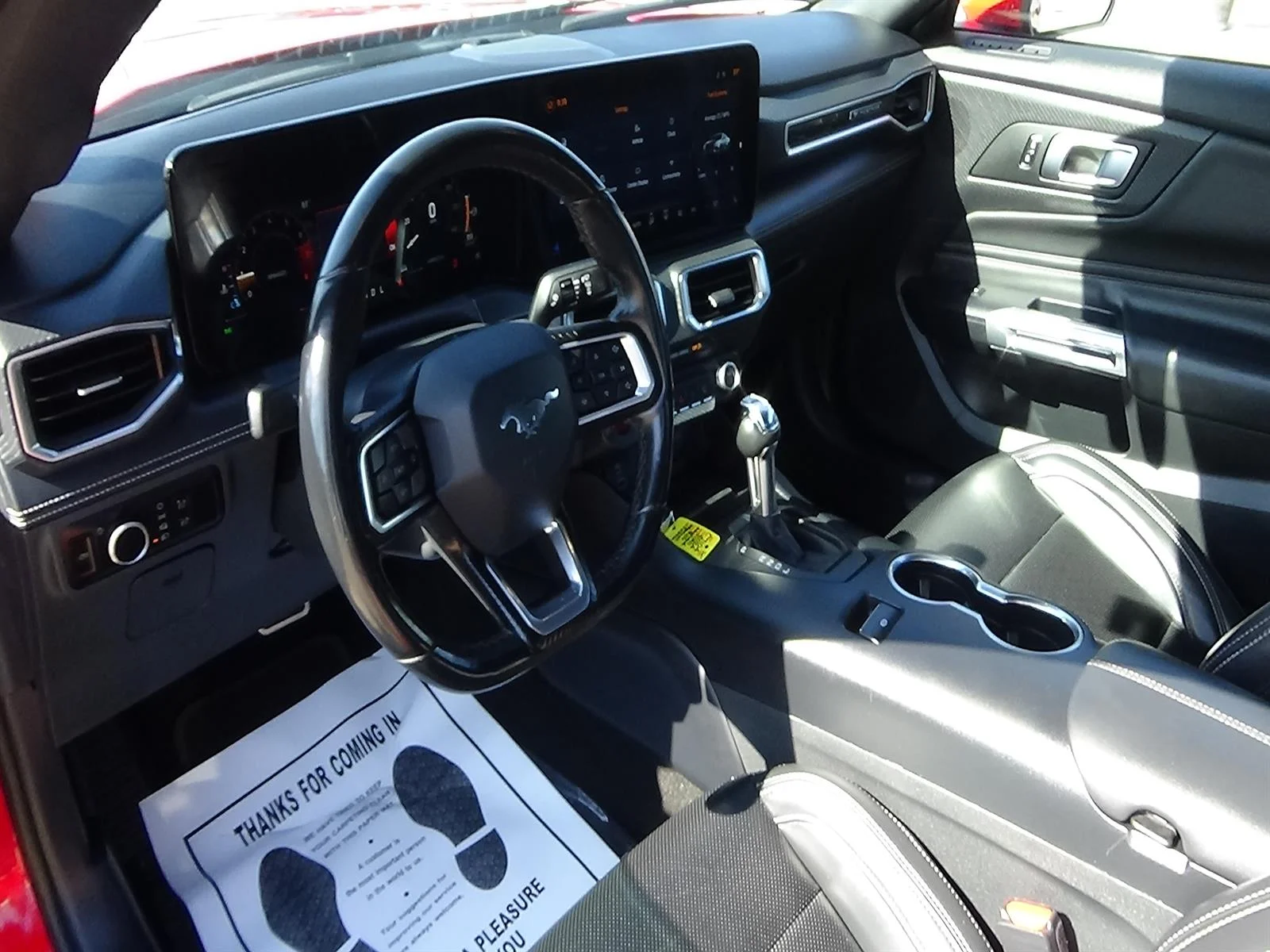 Certified Used 2024 Race Red Ford EcoBoost Premium image 13