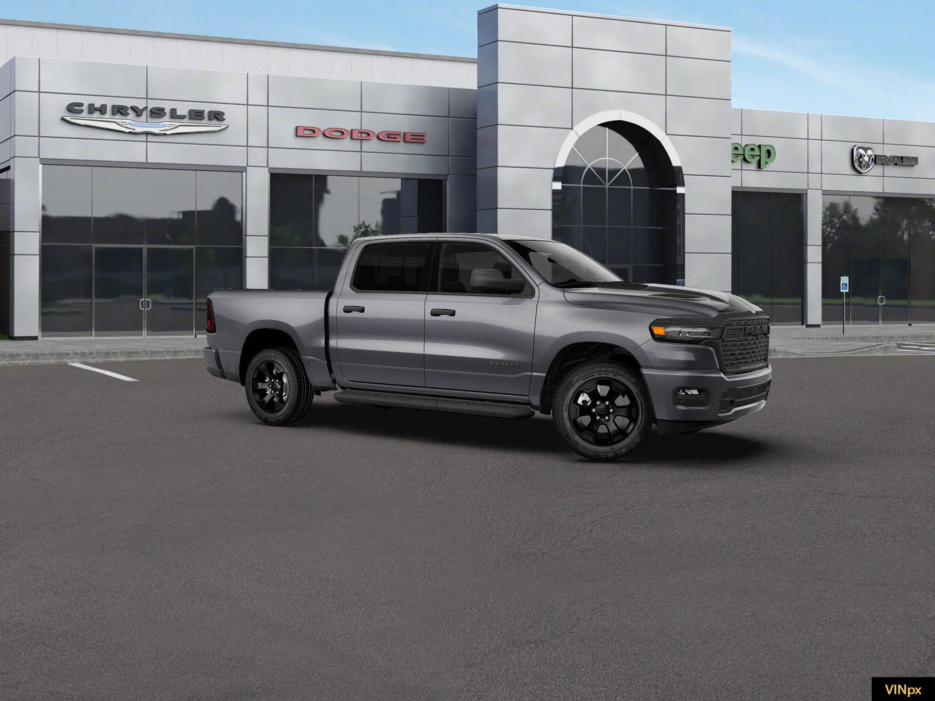 New 2027 Granite Crystal Metallic Clearcoat Ram Express image 10